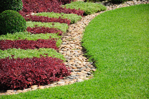 stone edge garden