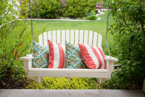 front porch bench